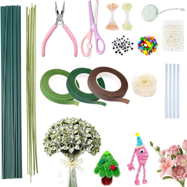 Floral Crafting Kit – DIY Wedding Bouquet Tool Set